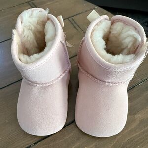 Cozy UGG Pink Baby Boots